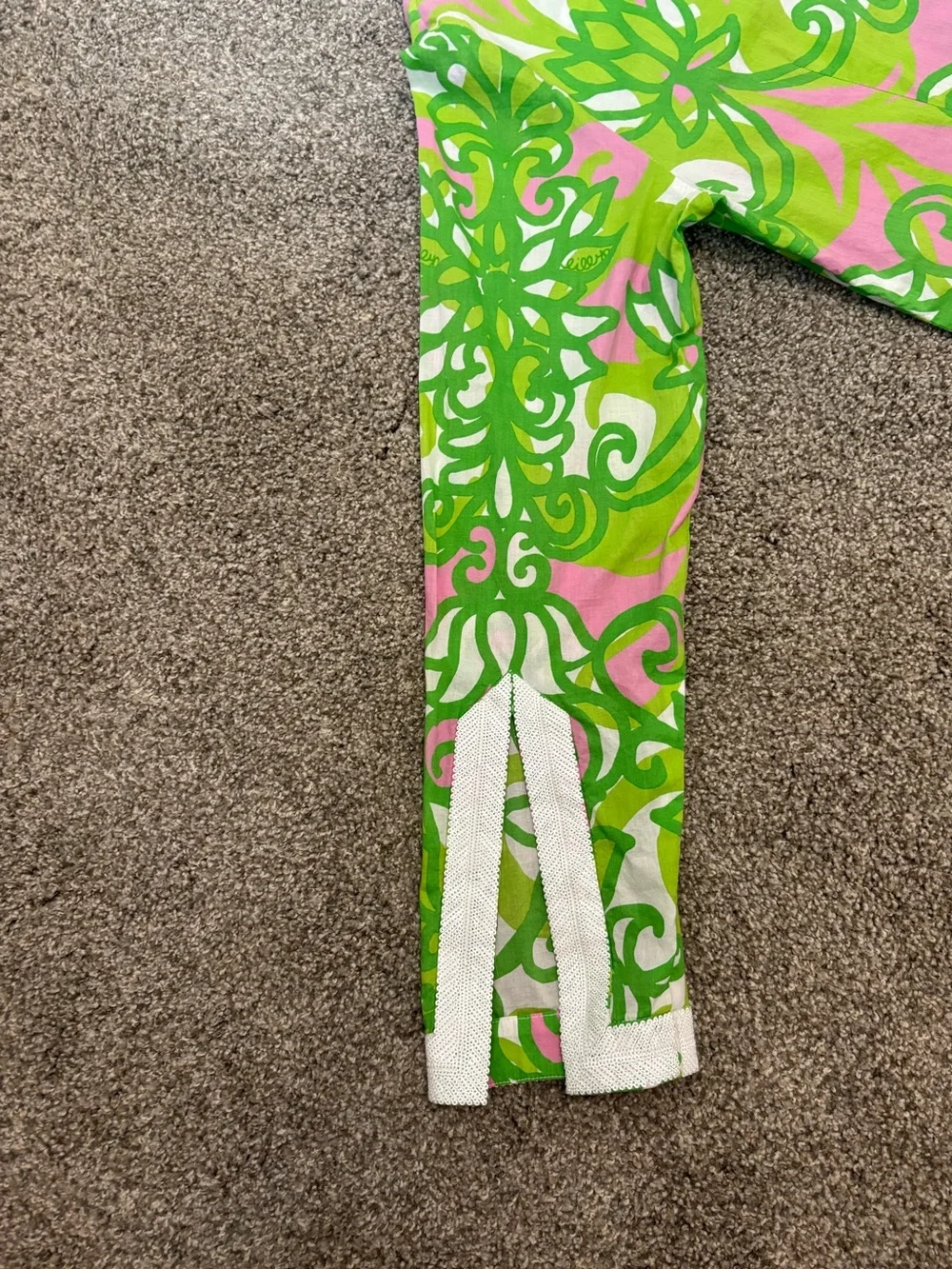 Rare HTF Vintage Lilly Pulitzer Colebrook Caftan XL - Picture 5 of 14